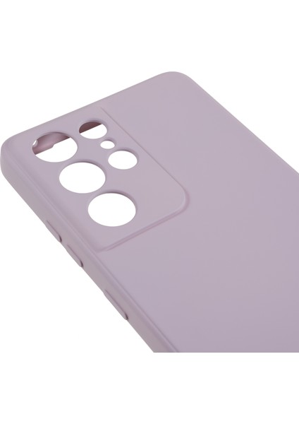 Samsung Galaxy S21 Ultra 5g Tpu Telefon Kılıfı Fiber Astarlı Ka Cep Telefonu Kılıfı-Açık Mor (Yurt Dışından) indirimleri