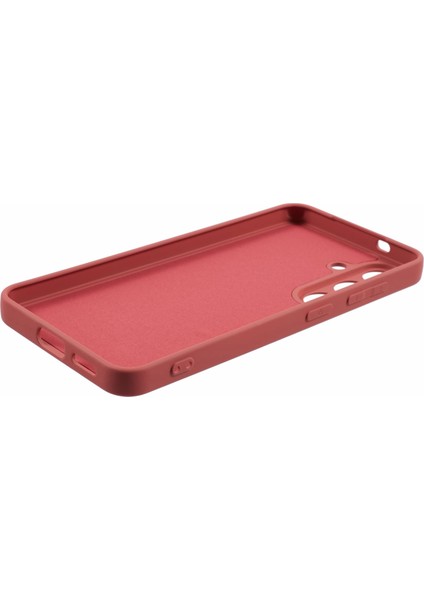 Samsung Galaxy S25+KILIF Tpu Arka Yumuşak Çizilmez Fiber Astarlı Telefon Kılıfı-Alıç Kırmızısı (Yurt Dışından) fırsatları
