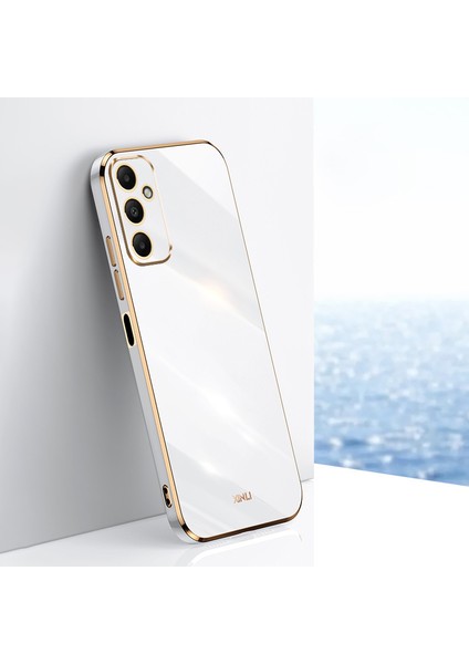 Xınlı Samsung Galaxy A05S 4g Kapak Galvanik Düşmeye Dayanıklı Tpu Telefon Kılıfı-Beyaz (Yurt Dışından) fiyatları