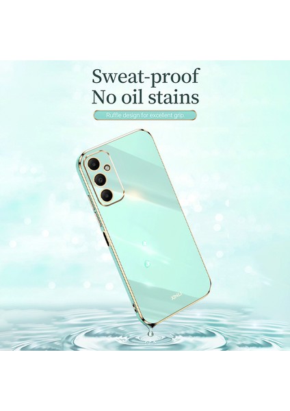 Xınlı Samsung Galaxy A05S 4g Kapak Galvanik Düşmeye Dayanıklı Tpu Telefon Kılıfı-Beyaz (Yurt Dışından) modelleri