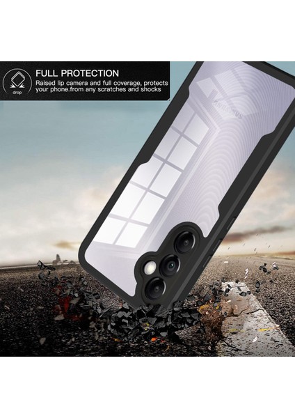 Samsung Galaxy A34 5g Için Kamera Lens Koruma Kılıfı Şeffaf Akrilik+Tpu Telefon Kılıfı Pet Ekran Filmi-Mavi (Yurt Dışından) modelleri