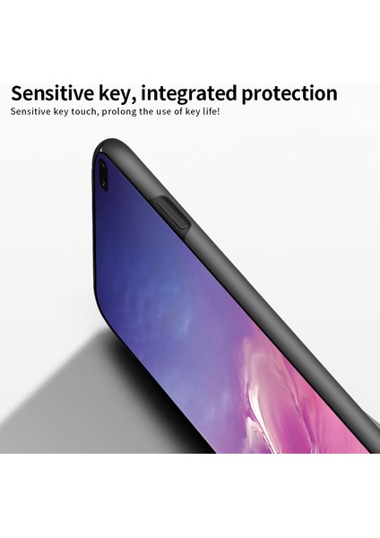 Mofı Shield Ultra Ince Buzlu Plastik Koruyucu Telefon Kılıfı Samsung Galaxy S10-SIYAH (Yurt Dışından) fiyatları