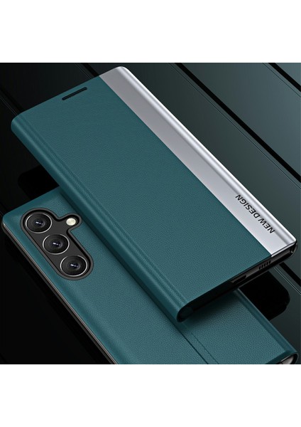 Samsung Galaxy A36 5g Kılıf Düşmeye Karşı Dayanıklı Deri Telefon Kılıfı Standlı-Safir (Yurt Dışından) indirimleri