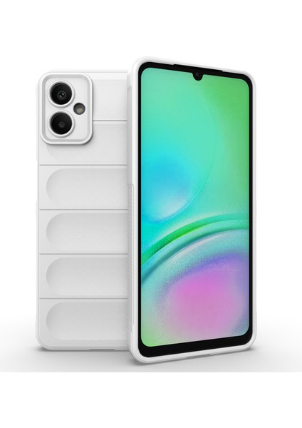 Samsung Galaxy A06 5g Kılıf Düşmeye Karşı Yumuşak Tpu Sağlam Telefon Arka Kapağı-Beyaz (Yurt Dışından)