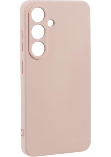 Samsung Galaxy S25+KILIF Tpu Arka Yumuşak Çizilmez Fiber Astar Telefon Kılıfı-Pembe (Yurt Dışından) modelleri