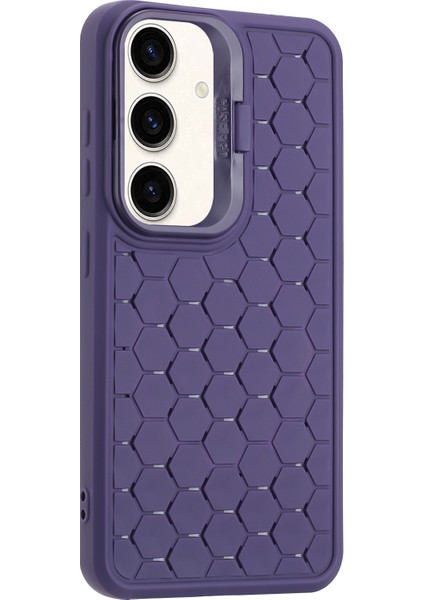 Samsung Galaxy A34 5g Tpu Kılıf Düşmeyen Destekli Telefon Kılıfı Isı Dağılımı-Mor (Yurt Dışından)