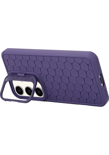 Samsung Galaxy A34 5g Tpu Kılıf Düşmeyen Destekli Telefon Kılıfı Isı Dağılımı-Mor (Yurt Dışından) modelleri