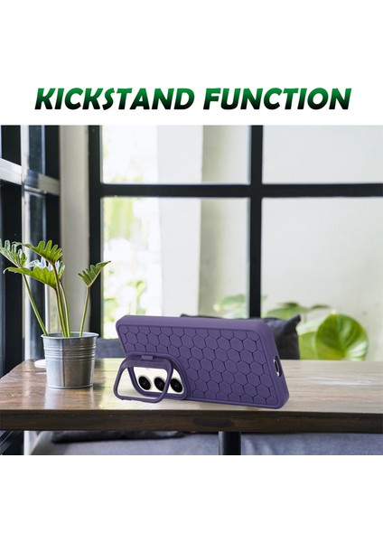 Samsung Galaxy A34 5g Tpu Kılıf Düşmeyen Destekli Telefon Kılıfı Isı Dağılımı-Mor (Yurt Dışından) fırsatları