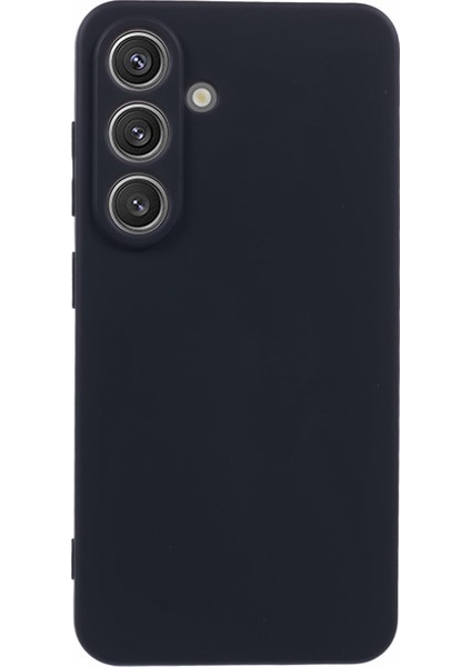 Samsung Galaxy S25+KILIF Tpu Arka Yumuşak Çizilmez Fiber Astar Telefon Kılıfı-Siyah (Yurt Dışından)