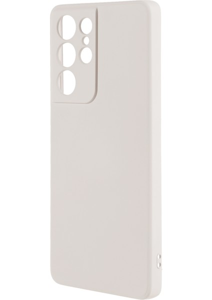 Samsung Galaxy S21 Ultra 5g Tpu Telefon Kılıfı Fiber Astarlı Ka Cep Telefonu Kılıfı-Beyaz (Yurt Dışından) modelleri