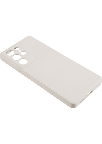 Samsung Galaxy S21 Ultra 5g Tpu Telefon Kılıfı Fiber Astarlı Ka Cep Telefonu Kılıfı-Beyaz (Yurt Dışından) fırsatları
