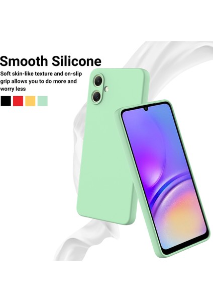 Samsung Galaxy A06 4g Kılıf Sıvı Silikon Çizilmez Telefon Kılıfı El Kayışı Ile-Yeşil (Yurt Dışından) fırsatları