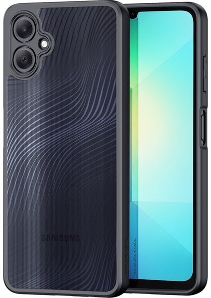 Dux Ducıs Aimo Serisi Samsung Galaxy A06 4g Kılıf Tpu+Pc Mat Telefon Kılıfı (Reach Sertifikası)-Siyah (Yurt Dışından)