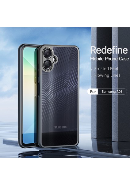 Dux Ducıs Aimo Serisi Samsung Galaxy A06 4g Kılıf Tpu+Pc Mat Telefon Kılıfı (Reach Sertifikası)-Siyah (Yurt Dışından) modelleri