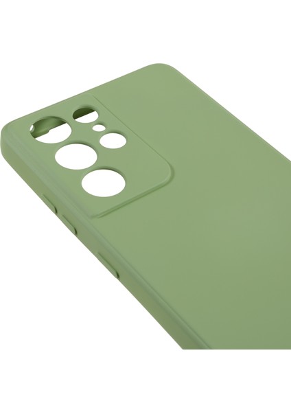 Samsung Galaxy S21 Ultra 5g Tpu Telefon Kılıfı Fiber Astarlı Ka Cep Telefonu Kılıfı-Fasulye Yeşili (Yurt Dışından) indirimleri