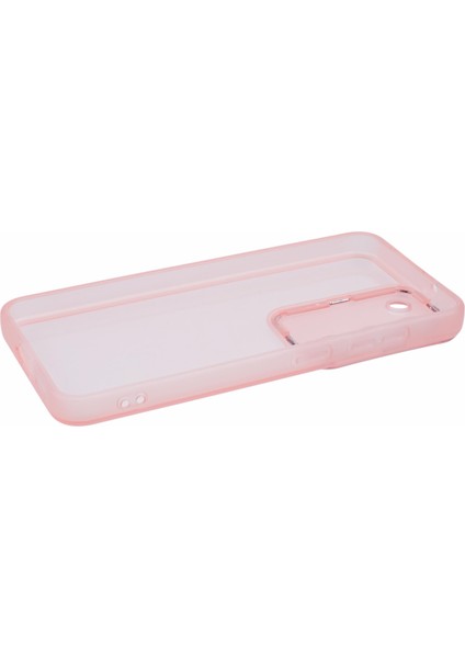 Dksm Serisi Samsung Galaxy S23+KILIF Elektrokaplama Kamera Çerçevesi Tpu Telefon Kılıfı-Şeffaf Pembe (Yurt Dışından) modelleri