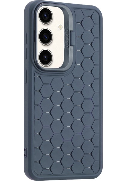 Samsung Galaxy A24 4g (162,1 x 77,6 x 8,3 Mm) Kılıf Isı Dağıtıcı Destekli Telefon Tpu Kılıfı-Koyu Mavi (Yurt Dışından)