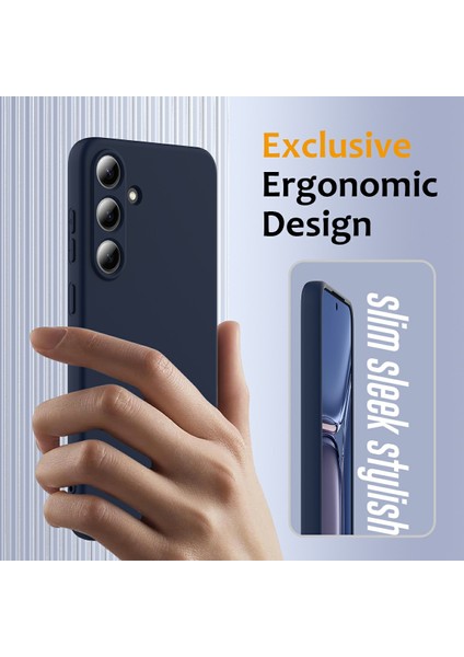 Samsung Galaxy S25+ Kılıf Için Magsafe Sıvı Silikon Telefon Kılıfı ve Kordon ile Uyumlu - Koyu Mavi (Yurt Dışından) indirimleri