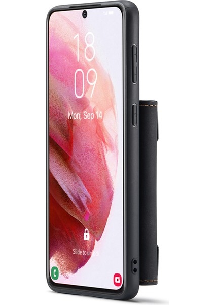 Dg.mıng M2 Serisi Samsung Galaxy S22 5g Manyetik 2'si 1 Arada Cüzdan Darbeye Dayanıklı Telefon Kılıfı Kablosuz Şarj Desteği Kabuk-Siyah (Yurt Dışından) fırsatları