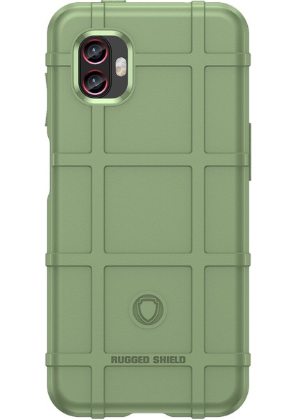 Samsung Galaxy Xcover6 Pro 5g/xcover Pro 2 5g Sağlam Kare Izgara Koruyucu Kılıf Kalınlaştırılmış Tpu Darbeye Dayanıklı Telefon Kabuğu-Yeşil (Yurt Dışından) fiyatları