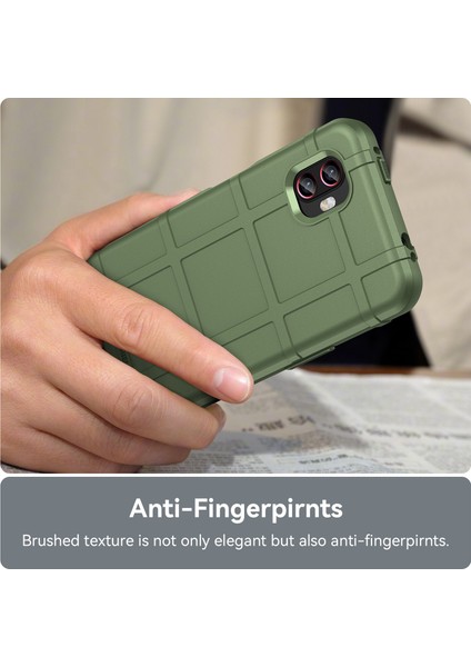 Samsung Galaxy Xcover6 Pro 5g/xcover Pro 2 5g Sağlam Kare Izgara Koruyucu Kılıf Kalınlaştırılmış Tpu Darbeye Dayanıklı Telefon Kabuğu-Yeşil (Yurt Dışından) indirimleri