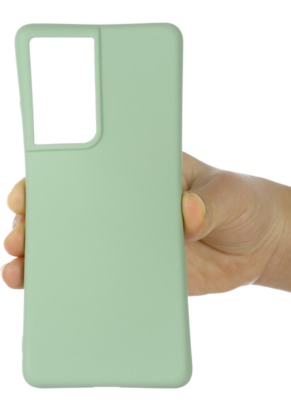 Samsung Galaxy S21 Ultra 5g Darbeye Dayanıklı Yumuşak Sıvı Silikon Kapak Cep Telefonu Kabuk Koruma Kılıfı-Yeşil (Yurt Dışından) indirimleri