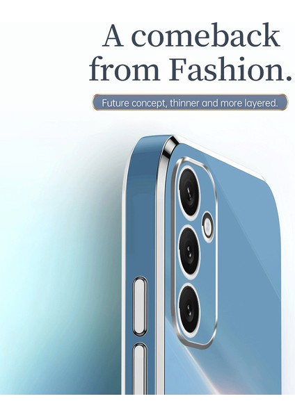 Xınlı Galvanik Telefon Kılıfı Samsung Galaxy A34 5g Çizilmez Tpu Kapak-Beyaz (Yurt Dışından) fırsatları