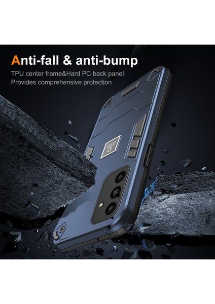 Samsung Galaxy A15 5g Telefon Kılıfı Düşme Koruması Çift Katmanlı Pc+Tpu-Lacivert (Yurt Dışından) modelleri