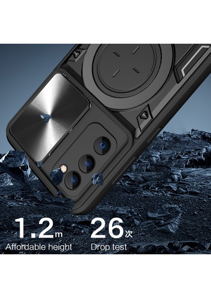 Samsung Galaxy S20 FE/S20 Fe 5G/S20 Fe 2022/S20 Lite Için Kickstand Kılıf, Kayar Kamera Kapağı Pc+Tpu Telefon Kılıfı-Kırmızı (Yurt Dışından) fiyatları