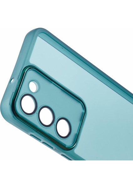 Dksm Serisi Samsung Galaxy S23+KILIF Elektrokaplamalı Kamera Çerçevesi Tpu Telefon Kılıfı-Şeffaf Ordu Yeşili (Yurt Dışından) indirimleri