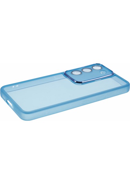 Dksm Serisi Samsung Galaxy S23+KILIF Elektrokaplamalı Kamera Çerçevesi Tpu Telefon Kılıfı-Şeffaf Camgöbeği (Yurt Dışından) fırsatları