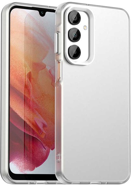 Samsung Galaxy A36 5G/A56 5g Kılıf Pc+Tpu+Pet Mat Düşmeye Karşı Dayanıklı Telefon Arka Kapağı-Beyaz (Yurt Dışından)