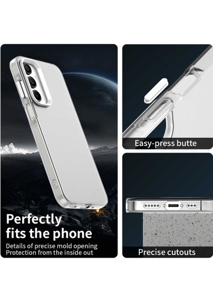 Samsung Galaxy A36 5G/A56 5g Kılıf Pc+Tpu+Pet Mat Düşmeye Karşı Dayanıklı Telefon Arka Kapağı-Beyaz (Yurt Dışından) modelleri