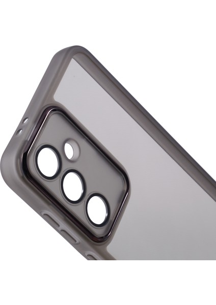 Dksm Serisi Samsung Galaxy S24 Fe Kılıf Elektrokaplama Kamera Çerçevesi Tpu Telefon Kılıfı-Şeffaf Siyah (Yurt Dışından) indirimleri