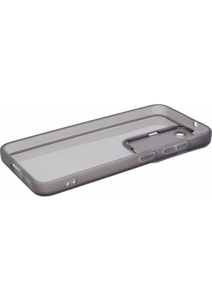 Dksm Serisi Samsung Galaxy S23+KILIF Elektrokaplama Kamera Çerçevesi Tpu Telefon Kılıfı-Şeffaf Siyah (Yurt Dışından) modelleri