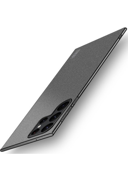 Mofı Shield Mat Serisi Samsung Galaxy S23 Ultra Sert Pc Arka Kapak Çizilmez Cep Telefonu Koruyucu Kılıf-Siyah (Yurt Dışından)