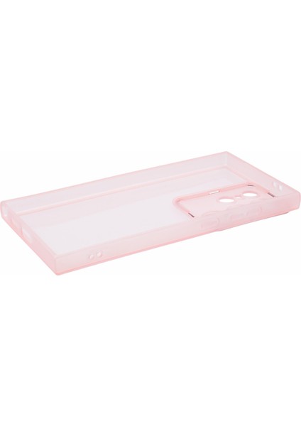 Samsung Galaxy S25 Ultra Kılıf Elektrokaplama Kamera Çerçevesi Tpu Telefon Kılıfı-Şeffaf Pembe (Yurt Dışından) fırsatları