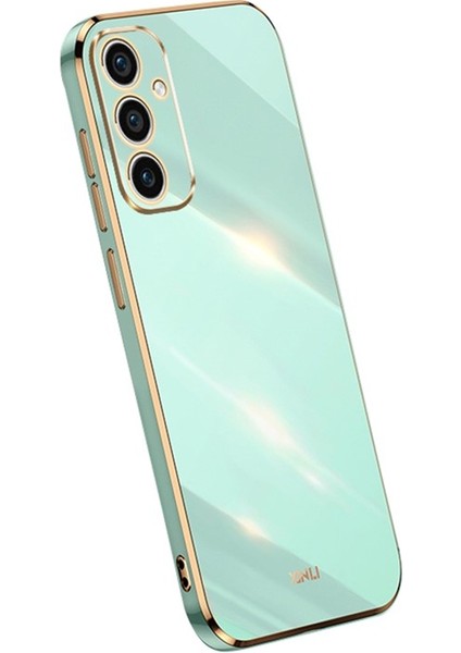 Xınlı Samsung Galaxy A36 5g Kılıf Tpu Telefon Kılıfı Galvanik Çerçeveli-Camgöbeği (Yurt Dışından)
