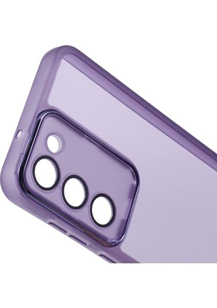 Dksm Serisi Samsung Galaxy S22 5g Kılıf Elektrokaplama Kamera Çerçevesi Tpu Telefon Kılıfı-Şeffaf Mor (Yurt Dışından) indirimleri
