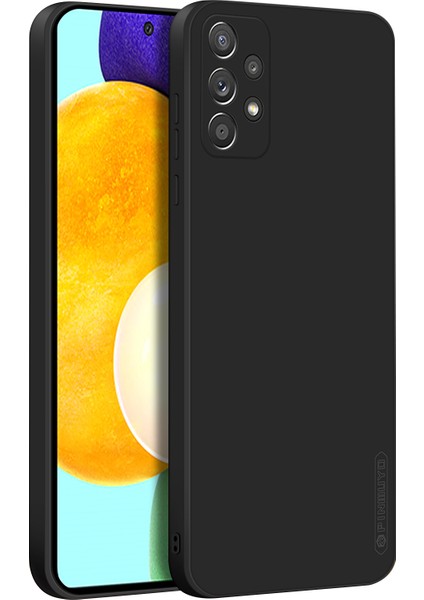 Pınwuyo Yumuşak Silikon Ince Uyumlu Darbeye Dayanıklı Koruyucu Hassas Kesik Telefon Kılıfı Samsung Galaxy A52 5G/4G/A52S 5g-Siyah (Yurt Dışından)