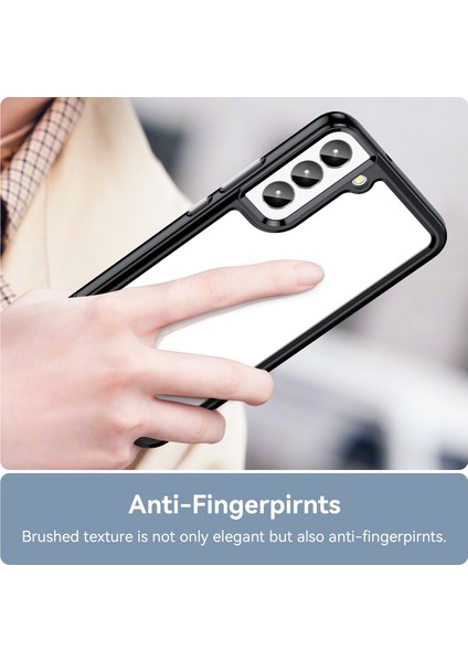 Samsung Galaxy S23+TPU Tampon Akrilik Arka Kapak Düşmeye Karşı Cep Telefonu Kılıfı Koruyucu-Siyah (Yurt Dışından) indirimleri