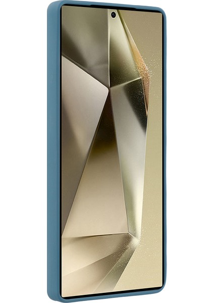 Samsung Galaxy S25 Ultra Kılıf Tpu Arka Yumuşak Çizilmez Fiber Astar Telefon Kılıfı-Safir (Yurt Dışından) fırsatları