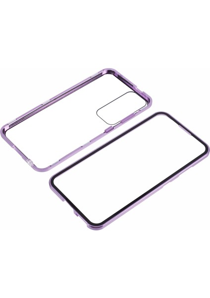 Samsung Galaxy S25+KILIF Manyetik Tam Koruma Şeffaf Telefon Kılıfı-Mor (Yurt Dışından) modelleri