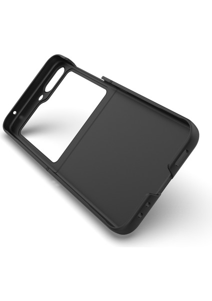 Samsung Galaxy Z Flip5 5g Kılıf Darbeye Dayanıklı Sağlam Telefon Kılıfı-Siyah (Yurt Dışından) fırsatları