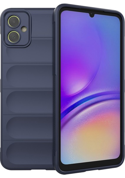 Samsung Galaxy A05 4g Kılıf Sağlam Arka Tpu Telefon Kılıfı-Koyu Mavi (Yurt Dışından)