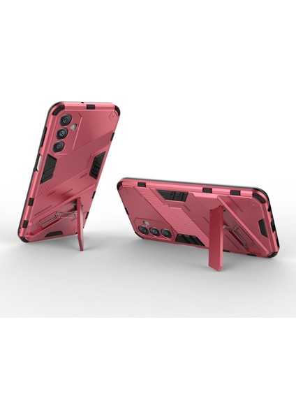 Samsung Galaxy F34 5G/M34 5g Düşmeye Lı Telefon Kılıfı Pc+Tpu Arka Kapak ve Ayaklık-Gül (Yurt Dışından) fiyatları