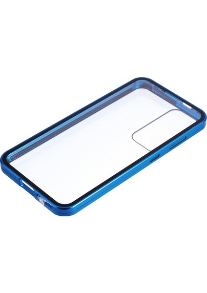 Samsung Galaxy S25+KILIF Manyetik Tam Koruma Şeffaf Telefon Kılıfı-Mavi (Yurt Dışından) fırsatları