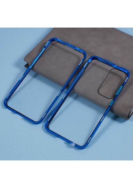 Samsung Galaxy S25+KILIF Manyetik Tam Koruma Şeffaf Telefon Kılıfı-Mavi (Yurt Dışından) indirimleri