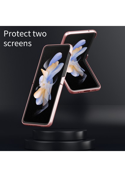 Samsung Galaxy Z Flip6 5g/z Flip5 5g Buzlu Kılıf Cilt Dokunma Sert Pc Telefon Kılıfı Magsafe-Pembe ile Uyumlu (Yurt Dışından) indirimleri