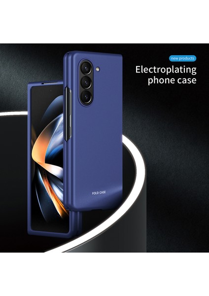 Samsung Galaxy Z Fold6 5g Mat Kılıf Cilt-Dokunmatik Sert Pc Telefon Kılıfı-Safir (Yurt Dışından) fırsatları